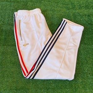 KITH x Adidas 3 stripe track pants